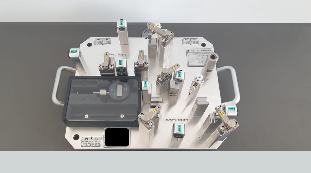 Fixing Jigs & Checking Fixtures, vista 2 de aplicação de engenharia dimensional S4METRO