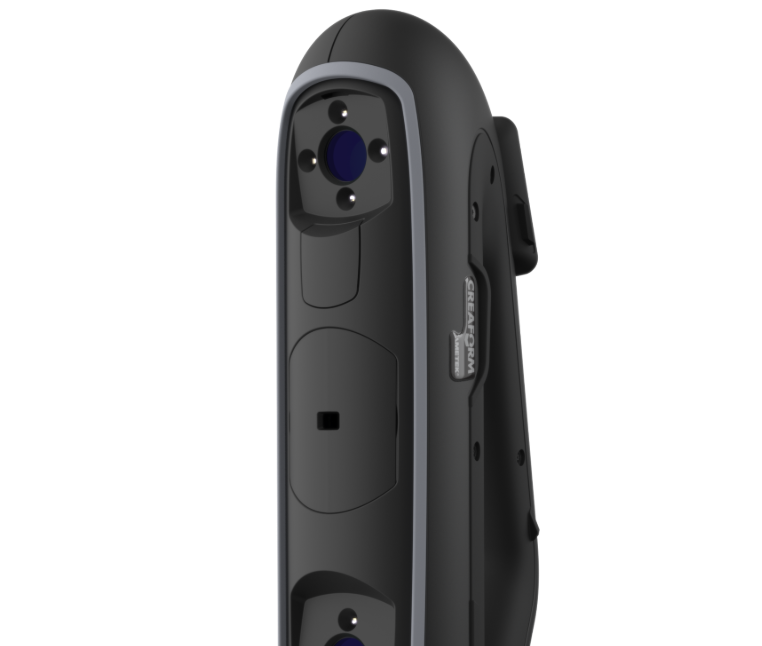 Scanner 3D industrial HandySCAN 3D PRO Series da Creaform em vista três quartos