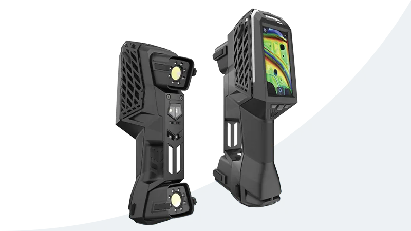 Scanner 3D portátil Creaform HandySCAN 3D EVO para controlo dimensional e digitalização de peças