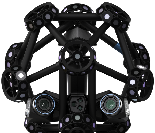 Scanner 3D industrial MetraSCAN BLACK com tracker para medição de grandes volumes