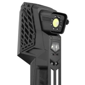 Escáner 3D industrial portátil HandySCAN 3D EVO de Creaform en vista frontal