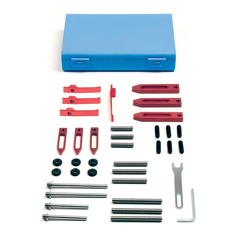 Alukeep CLAMPING Set, sistema modular de fixação para metrologia
