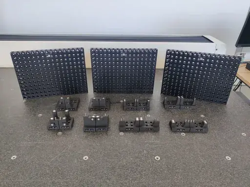 Industrial 3D printer producing technical component in engineering polymer